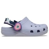 CROCS Παιδικά Σαμπό Θαλάσσης με ΦΩΤΑΚΙΑ C Imagination Lights 211892-5BO FROST - ΛΙΛΑ