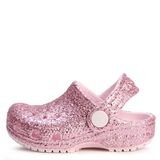CROCS Παιδικά Σαμπό Θαλάσσης Classic Chunky Glitter Clog 211940-6ZW PINK - ΡΟΖ GLITTER
