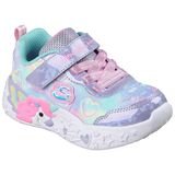 SKECHERS Παιδικά Sneakers με ΦΩΤΑΚΙΑ Lil heart sparkles velcro lights 303064N-LVMT - ΠΟΛΥΧΡΩΜΟ