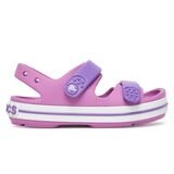 CROCS Παιδικά Πέδιλα Θαλάσσης Crocband Cruiser Sandal 209424-6WQ BUBBLE - ΡΟΖ/ΜΩΒ