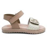 ABY shoes Παιδικά Δερμάτινα Ανατομικά Πέδιλα ABY630-NUDE