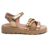 ABY shoes Παιδικά Δερμάτινα Ανατομικά Πέδιλα ABY632-ΜΠΡΟΝΖΕ