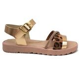 Ricco Mondo Παιδικά Δερμάτινα Ανατομικά Πέδιλα T30301V1 ΧΑΛΚΟΣ LEO