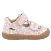 PRIMIGI Παιδικά Ανατομικά Δερμάτινα Παπουτσοπέδιλα 1400144 pink/white - ΡΟΖ/ΛΕΥΚΟ