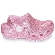 CROCS Παιδικά Σαμπό Θαλάσσης Classic Chunky Glitter Clog 211940-6ZW PINK - ΡΟΖ GLITTER
