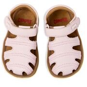 Camper Παιδικά Δερμάτινα Παπουτσοπέδιλα Bicho Pink 80372-087 - ΡΟΖ