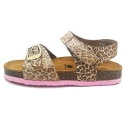 PLAKTON Παιδικά Ανατομικά Πέδιλα Σκαφάκια SELECT ANGELICA IRIDE 135663-CUERO4 - ΛΕΟΠΑΡ