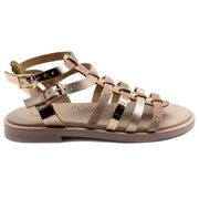 SALTY Παιδικά Δερμάτινα Ανατομικά Πέδιλα SK25-112-ΧΑΛΚΟΣ ΚΑΘΡΕΦΤΗΣ