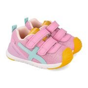 Biomecanics Παιδικά Ανατομικά Sneakers High 261135-D032-ROSA - ΡΟΖ