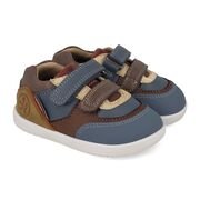 Biomecanics Παιδικά Ανατομικά Δερμάτινα Sneakers 261151-C556-PETROL - ΜΠΛΕ/ΠΕΤΡΟΛ