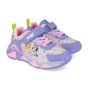 Garvalin Παιδικά Ανατομικά Sneakers BLUEY ΦΩΤΑΚΙΑ 261855-B164-LILA - ΜΩΒ/ΛΙΛΑ