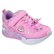 SKECHERS Παιδικά Sneakers με ΦΩΤΑΚΙΑ PRINCES STEPS pink 303732LC-PNK - ΡΟΖ