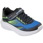 SKECHERS Παιδικά Sneakers MICROSPEC VeELOCITY-GRID-DRIFT black/blue/lime 404127L-BBLM - ΜΠΛΕ