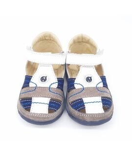 Falcotto 1582 bianco navy tortora