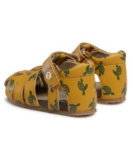 Falcotto Alby calf pr. turtles zucca-green