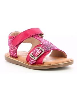 Kickers Diazz 784454-10-13 rose fonce imprime