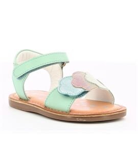 Kickers Dyastar 858581-30-6 vert orange argent