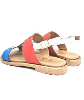 YO HANDMADE LEATHER SHOES 744-ΛΕΥΚΟ