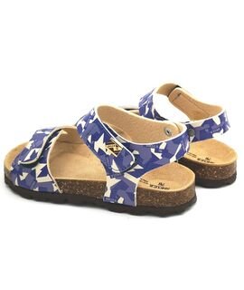 EB shoes 5106-A6- CAMOUFLAGE BLUE