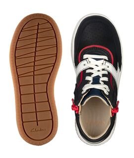 Clarks Fawn Peak K navy leather 26159000 - ΜΠΛΕ