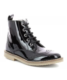 Kickers Tyrol noir vernis 736412-30-83 - ΜΑΥΡΟ