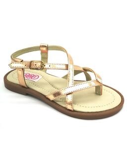 ABY Shoes Aby783-χρυσό/χαλκός