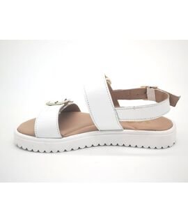 YO HANDMADE LEATHER SHOES 822-ΛΕΥΚΟ