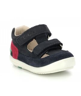Kickers Kid 692395-10-101 navy red - ΜΠΛΕ