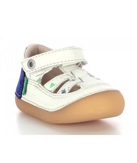 Kickers Sushy 895231-10-31 off white blue marina - ΛΕΥΚΟ