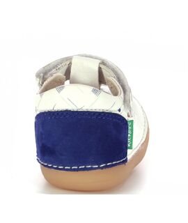 Kickers Sushy 895231-10-31 off white blue marina - ΛΕΥΚΟ