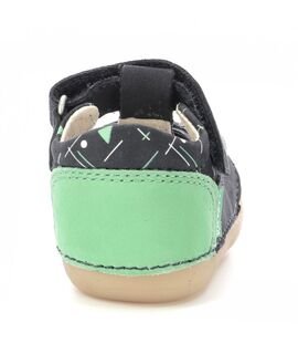 Kickers Sushy 895232-10-103 navy green printed - ΜΠΛΕ