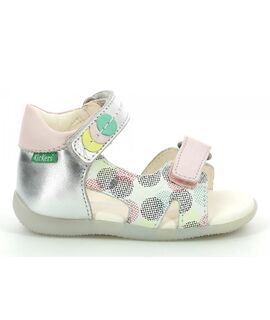 Kickers Binsia-2 860597-10-3 white pink dots multicolor - ΛΕΥΚΟ