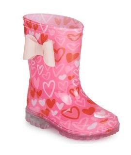 Be Only Γαλότσες με Φωτάκια Rosalia Flash rose - ΦΟΥΞΙΑ