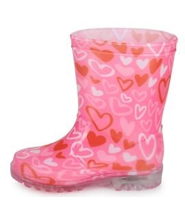 Be Only Γαλότσες με Φωτάκια Rosalia Flash rose - ΦΟΥΞΙΑ