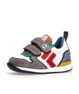 Falcotto Hack 2 VL suede/nylon grey-white - ΠΟΛΥΧΡΩΜΟ