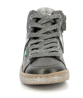 Kickers Lowell gris fonce glitter 739357-30-123 - ΓΚΡΙ