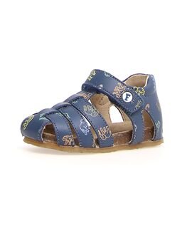 Falcotto Alby calf pr.safari azure - ΜΠΛΕ/ΡΑΦ