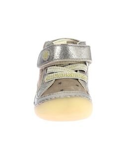 Kickers Παιδικά Δερμάτινα Ανατομικά Μποτάκια Sokistic marron etoile 972442-10-93 - ΜΠΕΖ/ΚΑΦΕ