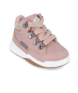 Garvalin Παιδικά Ανατομικά Δερμάτινα Μποτάκια 241331-C032-ROSA - ΡΟΖ