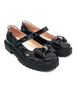 ABY Shoes Παιδικές Ανατομικές Δίσολες Μπαλαρίνες Aby443-ΜΑΥΡΟ