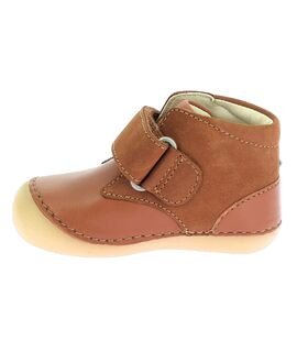 Kickers Unisex Παιδικά Δερμάτινα Ανατομικά Μποτάκια PRE-WALK Sabio marron renard 961546-10-93 - ΚΑΦΕ