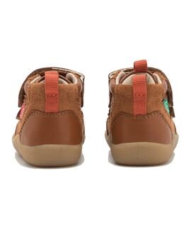 Kickers Παιδικά Δερμάτινα Ανατομικά Μποτάκια Kickfresho marron 972590-10-9 - ΚΑΦΕ