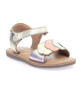 Kickers Παιδικά Πέδιλα Dyastar or multico 1202340-10-0-151 - ΧΡΥΣΟ/ΠΟΛΥΧΡΩΜΟ