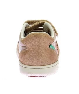 Kickers Παιδικά Ανατομικά Sneakers Kickbrownie beige saumon 972510-10-113 - ΜΠΕΖ/ΧΡΥΣΟ
