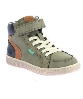 Kickers Παιδικά Μποτάκια Sneakers High Lolastic kaki camel 972722-30-203 - ΧΑΚΙ