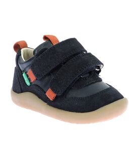 Kickers Παιδικά Δερμάτινα Ανατομικά Sneakers Kick Frapy marine 1201240-10-0-10 - ΜΠΛΕ