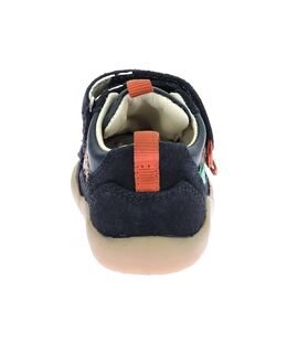 Kickers Παιδικά Δερμάτινα Ανατομικά Sneakers Kick Frapy marine 1201240-10-0-10 - ΜΠΛΕ