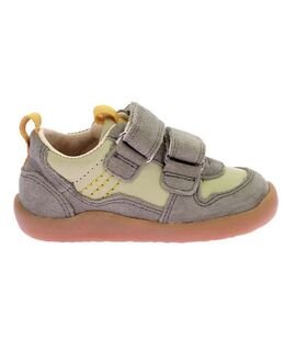 Kickers Παιδικά Δερμάτινα Ανατομικά Sneakers Kick Frapy kaki 1201240-10-0-20 - ΧΑΚΙ