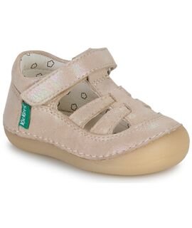 Kickers Δερμάτινα Ανατομικά Παπουτσοπέδιλα Pre-Walk Sushy rose irise 1201853-10-0-133 - ΡΟΖ