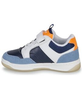 Kickers Παιδικά Ανατομικά Sneakers Kickarting marine blanc orange 1211531-30-0-103 - ΜΠΛΕ
